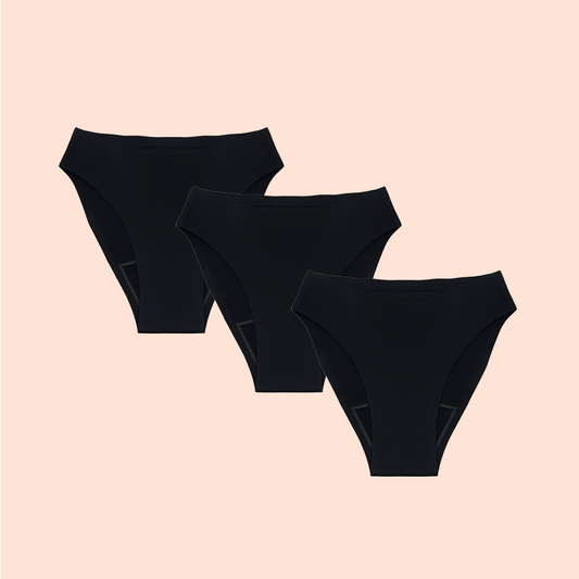 Seamless Bikini Moderate Flow x3 Set